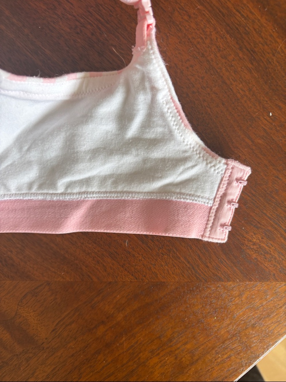 Victoria's Secret Pink and White Striped Lightly Padded T-Shirt Bra - Picture 6 of 8